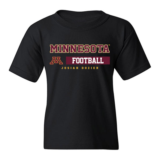 Minnesota - NCAA Football : Josiah Dozier - Classic Fashion Shersey Youth T-Shirt-0