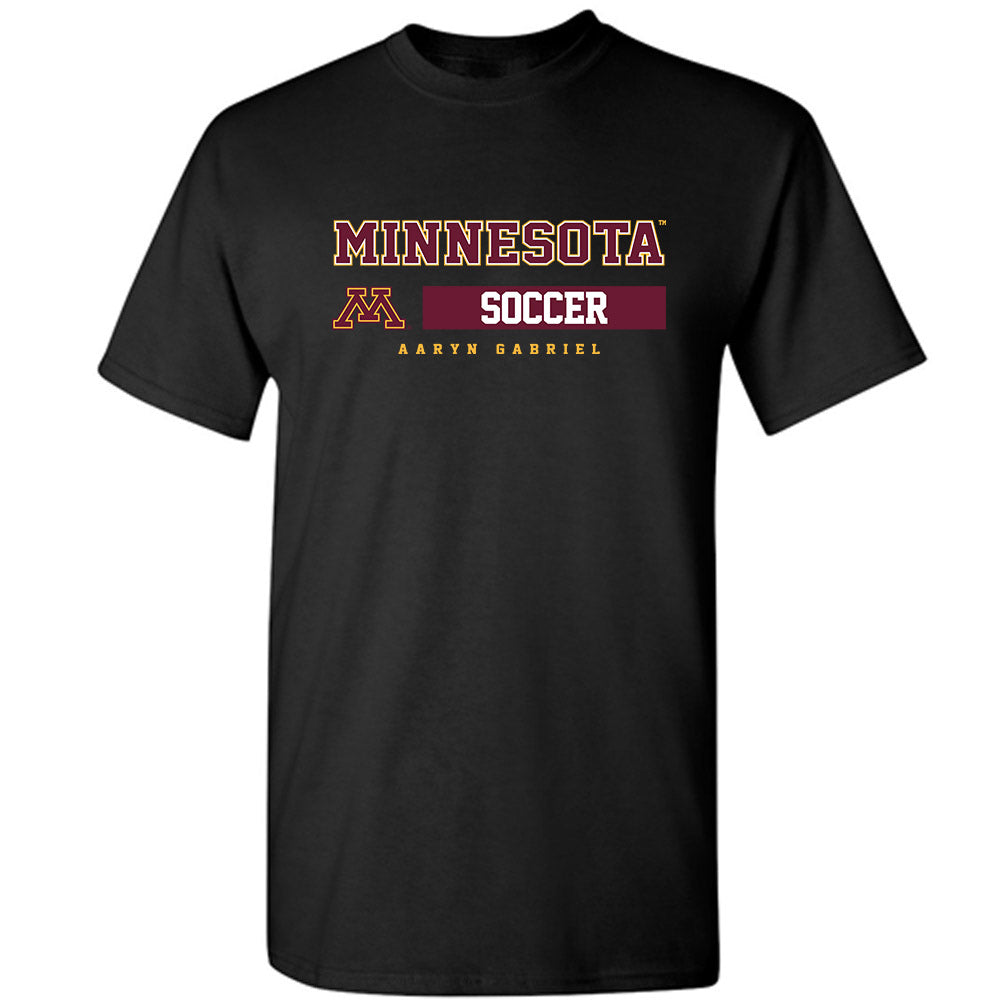 Minnesota - NCAA Women's Soccer : Aaryn Gabriel - Classic Fashion Shersey T-Shirt-0