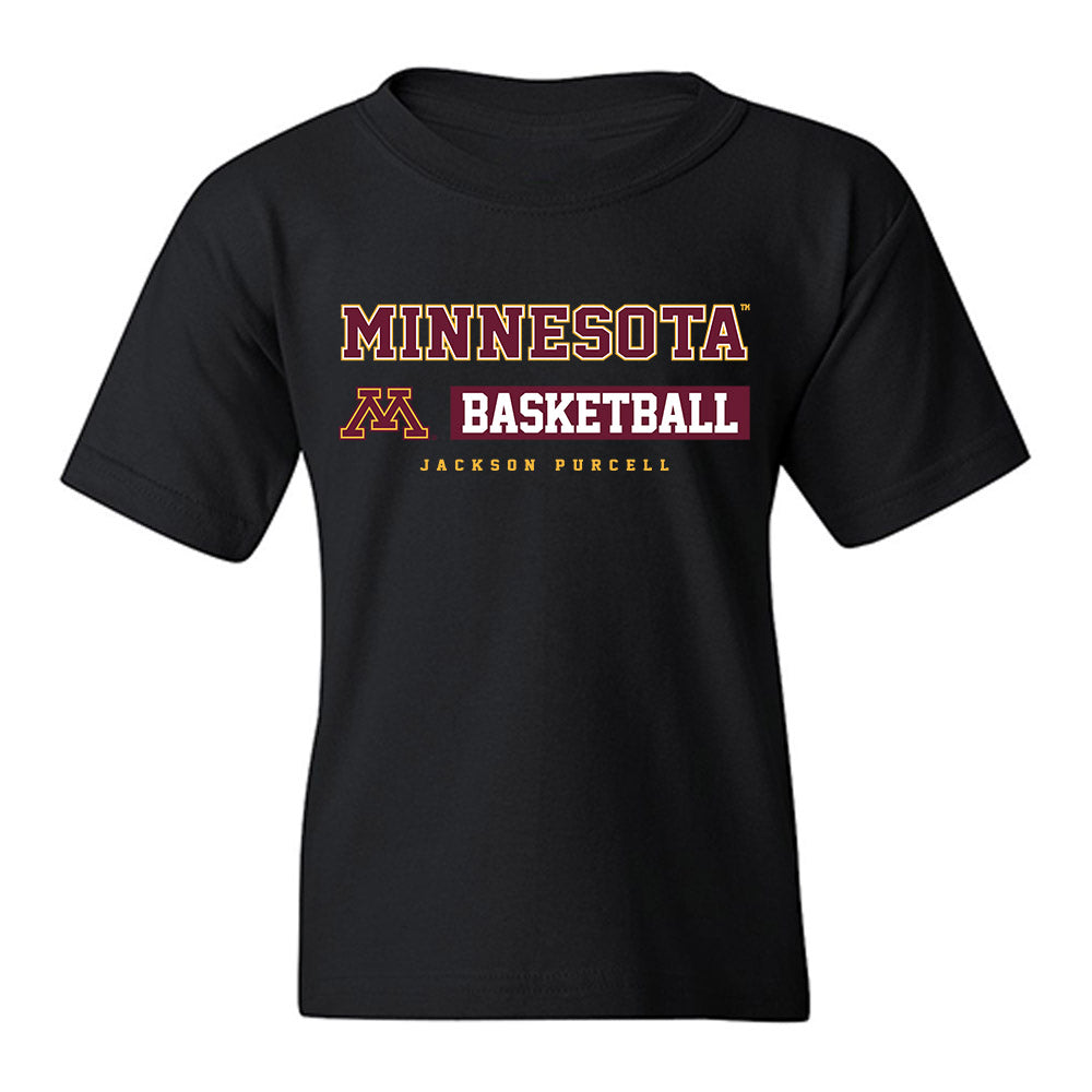 Minnesota - NCAA Men's Basketball : Jackson Purcell - Classic Fashion Shersey Youth T-Shirt-0