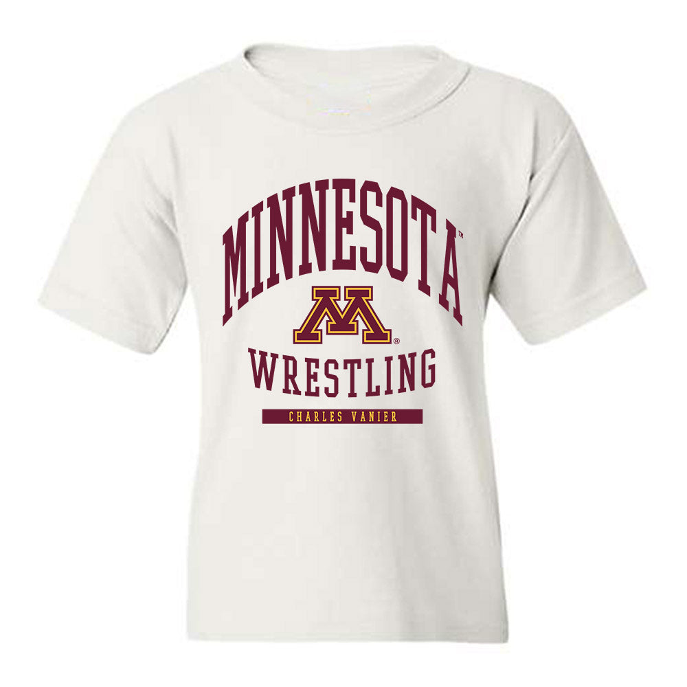 Minnesota - NCAA Wrestling : Charles Vanier - Classic Fashion Shersey Youth T-Shirt-0