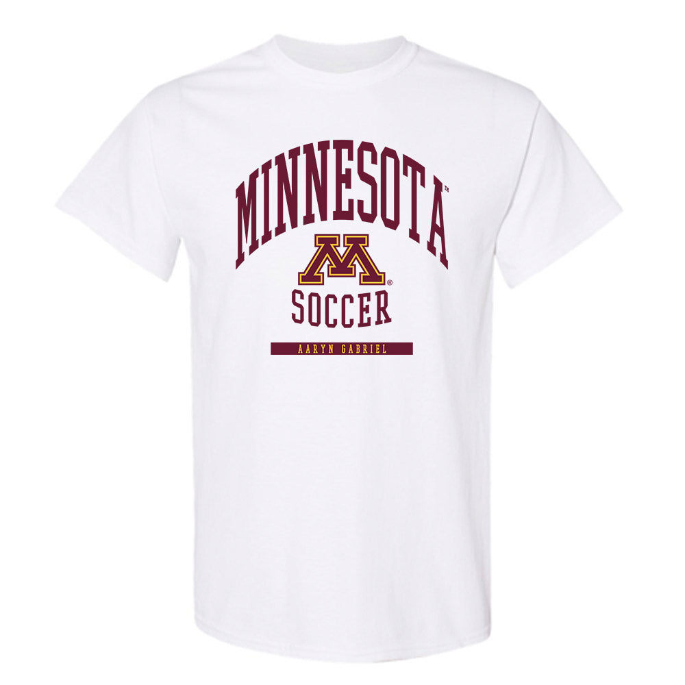 Minnesota - NCAA Women's Soccer : Aaryn Gabriel - Classic Fashion Shersey T-Shirt-0