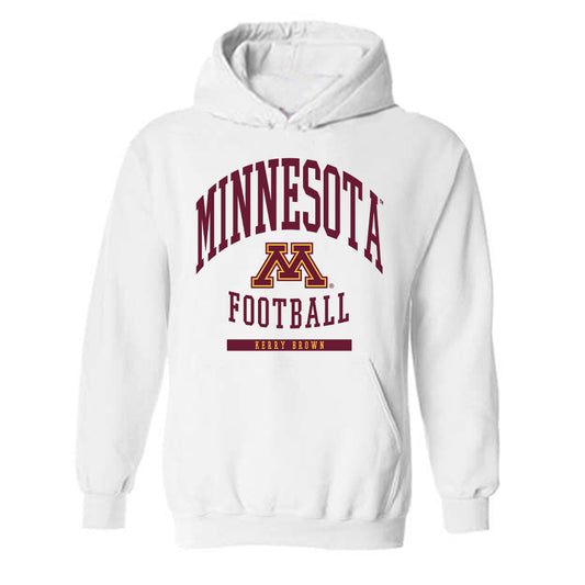 Minnesota - NCAA Football : Kerry Brown - Classic Fashion Shersey Hooded Sweatshirt