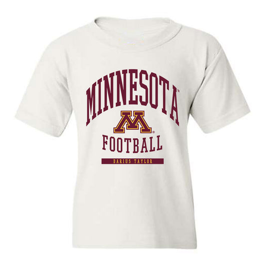 Minnesota - NCAA Football : Darius Taylor - Classic Fashion Shersey Youth T-Shirt