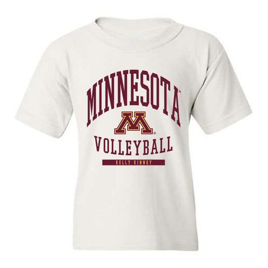 Minnesota - NCAA Women's Volleyball : Kelly Kinney - Classic Fashion Shersey Youth T-Shirt-0