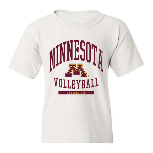 Minnesota - NCAA Women's Volleyball : Georgia Lee - Classic Fashion Shersey Youth T-Shirt-0