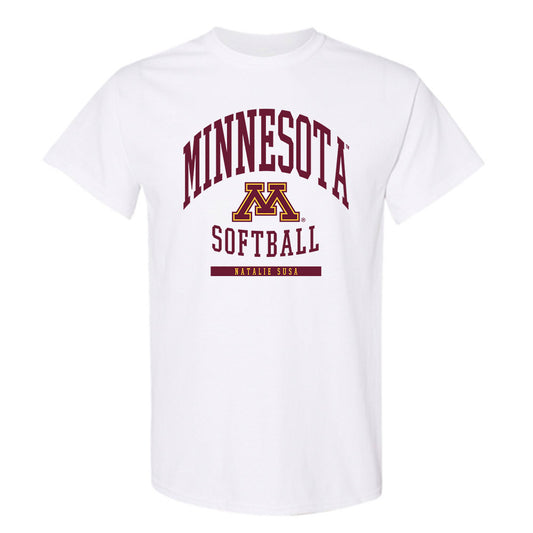 Minnesota - NCAA Softball : Natalie Susa - Classic Fashion Shersey T-Shirt-0