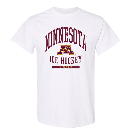 Minnesota - NCAA Men's Ice Hockey : Mason Moe - Classic Fashion Shersey T-Shirt-0