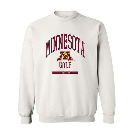 Minnesota - NCAA Men's Golf : Torger Ohe - Classic Fashion Shersey Crewneck Sweatshirt-0
