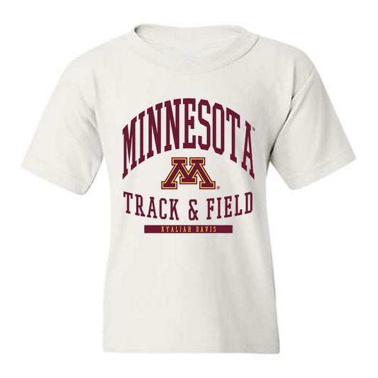 Minnesota - NCAA Women's Track & Field : Kyaliah Davis - Classic Fashion Shersey Youth T-Shirt-0