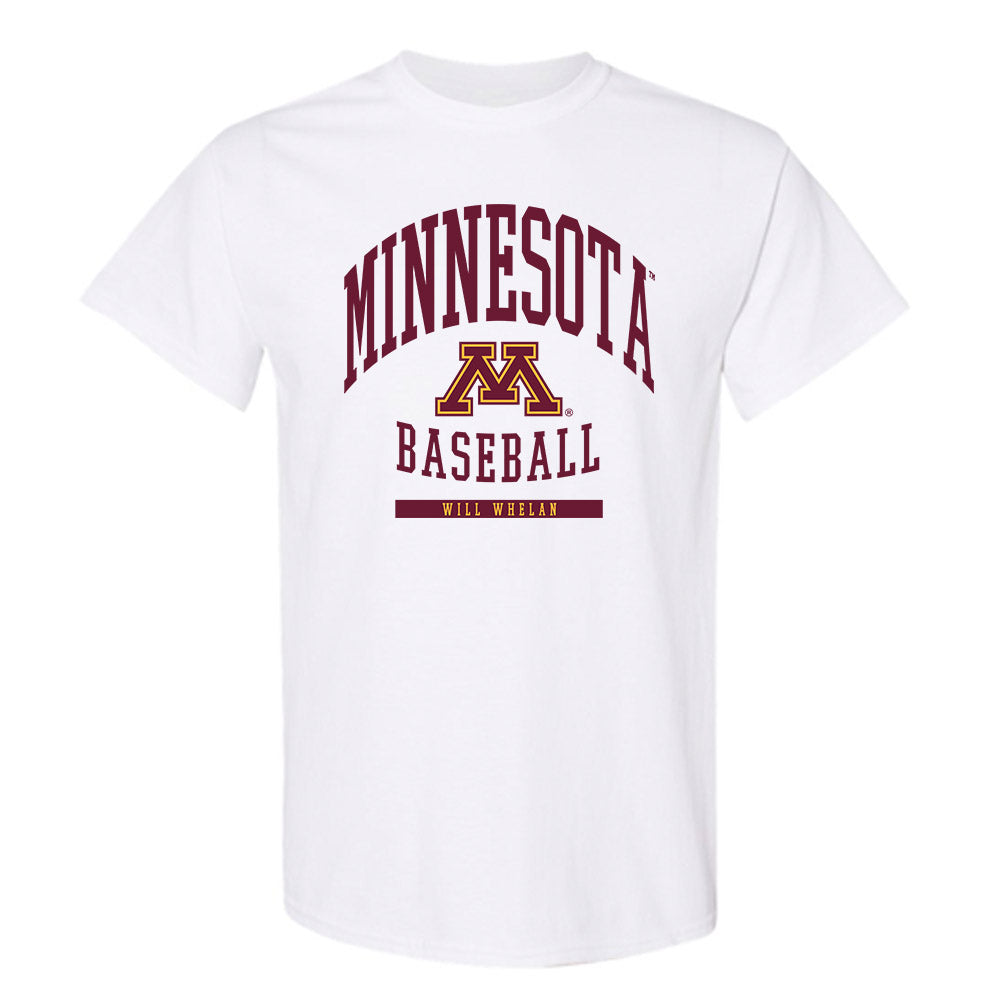 Minnesota - NCAA Baseball : Will Whelan - Classic Fashion Shersey T-Shirt-0