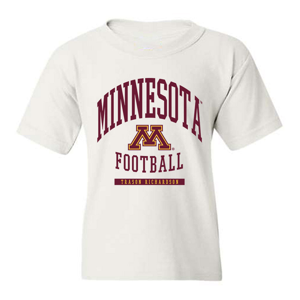 Minnesota - NCAA Football : Trason Richardson - Classic Fashion Shersey Youth T-Shirt-0