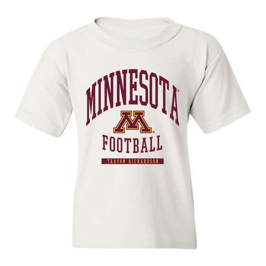 Minnesota - NCAA Football : Trason Richardson - Classic Fashion Shersey Youth T-Shirt-0