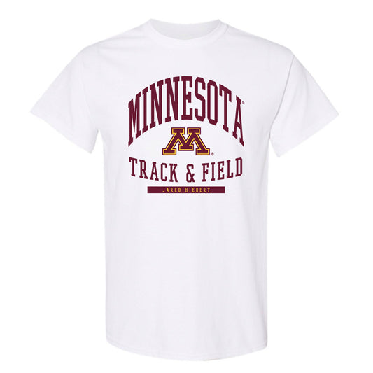 Minnesota - NCAA Men's Track & Field : Jared Hiebert - Classic Fashion Shersey T-Shirt-0
