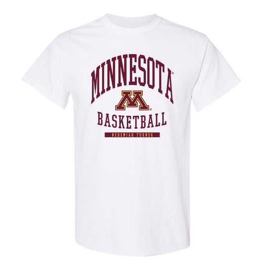 Minnesota - NCAA Men's Basketball : Nehemiah Turner - Classic Fashion Shersey T-Shirt-0