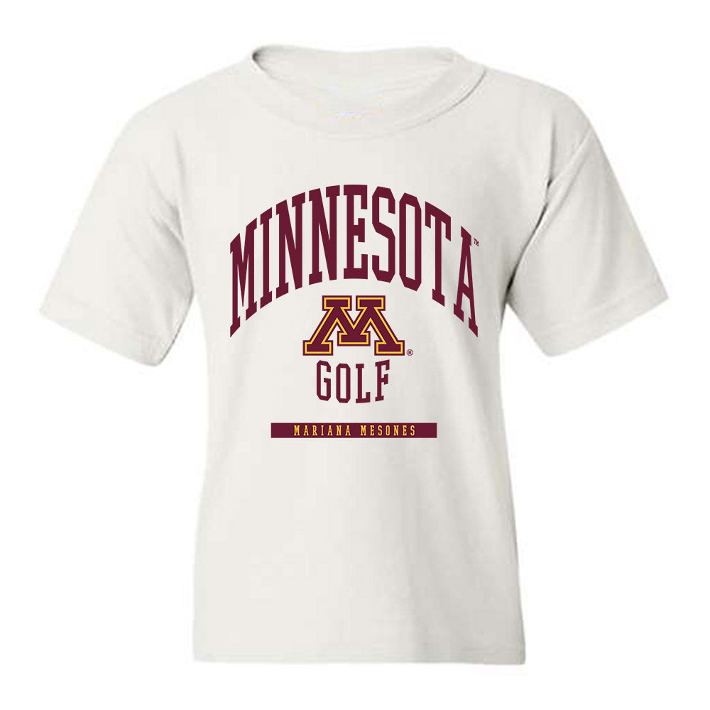 Minnesota - NCAA Women's Golf : Mariana Mesones - Classic Fashion Shersey Youth T-Shirt-0