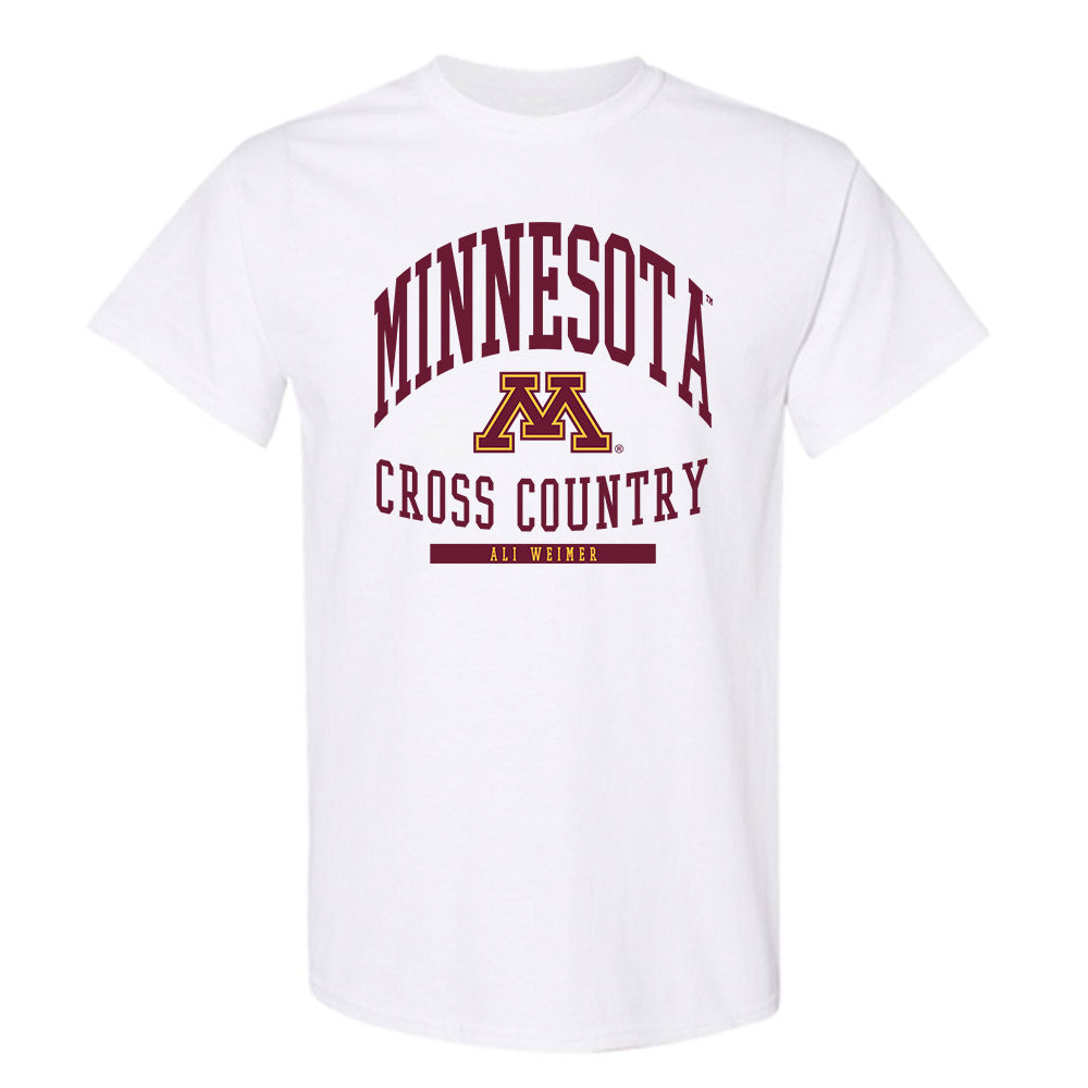 Minnesota - NCAA Women's Cross Country : Ali Weimer - Classic Fashion Shersey T-Shirt-0