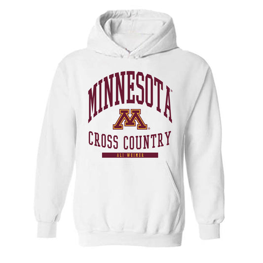 Minnesota - NCAA Women's Cross Country : Ali Weimer - Classic Fashion Shersey Hooded Sweatshirt-0
