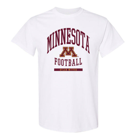 Minnesota - NCAA Football : Dylan Wittke - Classic Fashion Shersey T-Shirt-0