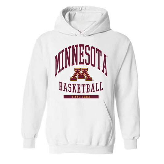 Minnesota - NCAA Women's Basketball : Finau Tonga - Classic Fashion Shersey Hooded Sweatshirt-0