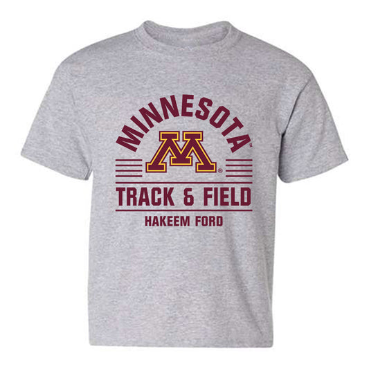 Minnesota - NCAA Men's Track & Field : Hakeem Ford - Classic Fashion Shersey Youth T-Shirt-0