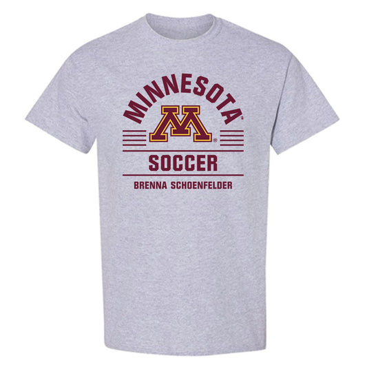 Minnesota - NCAA Women's Soccer : Brenna Schoenfelder - Classic Fashion Shersey T-Shirt-0