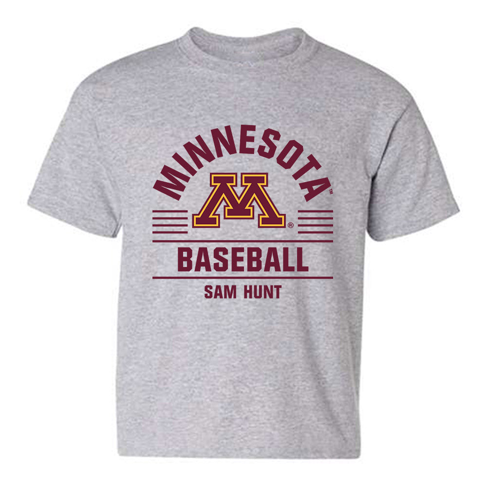 Minnesota - NCAA Baseball : Sam Hunt - Classic Fashion Shersey Youth T-Shirt-0