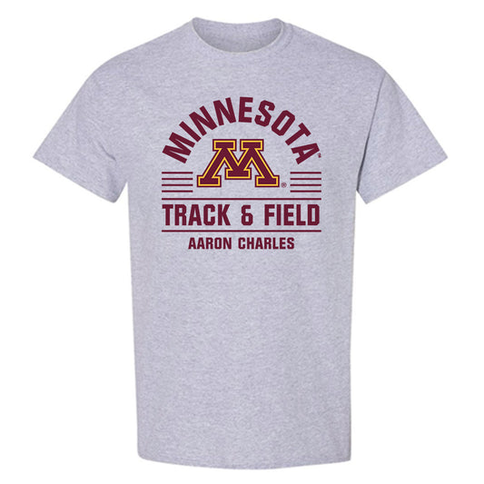 Minnesota - NCAA Men's Track & Field : Aaron Charles - Classic Fashion Shersey T-Shirt-0