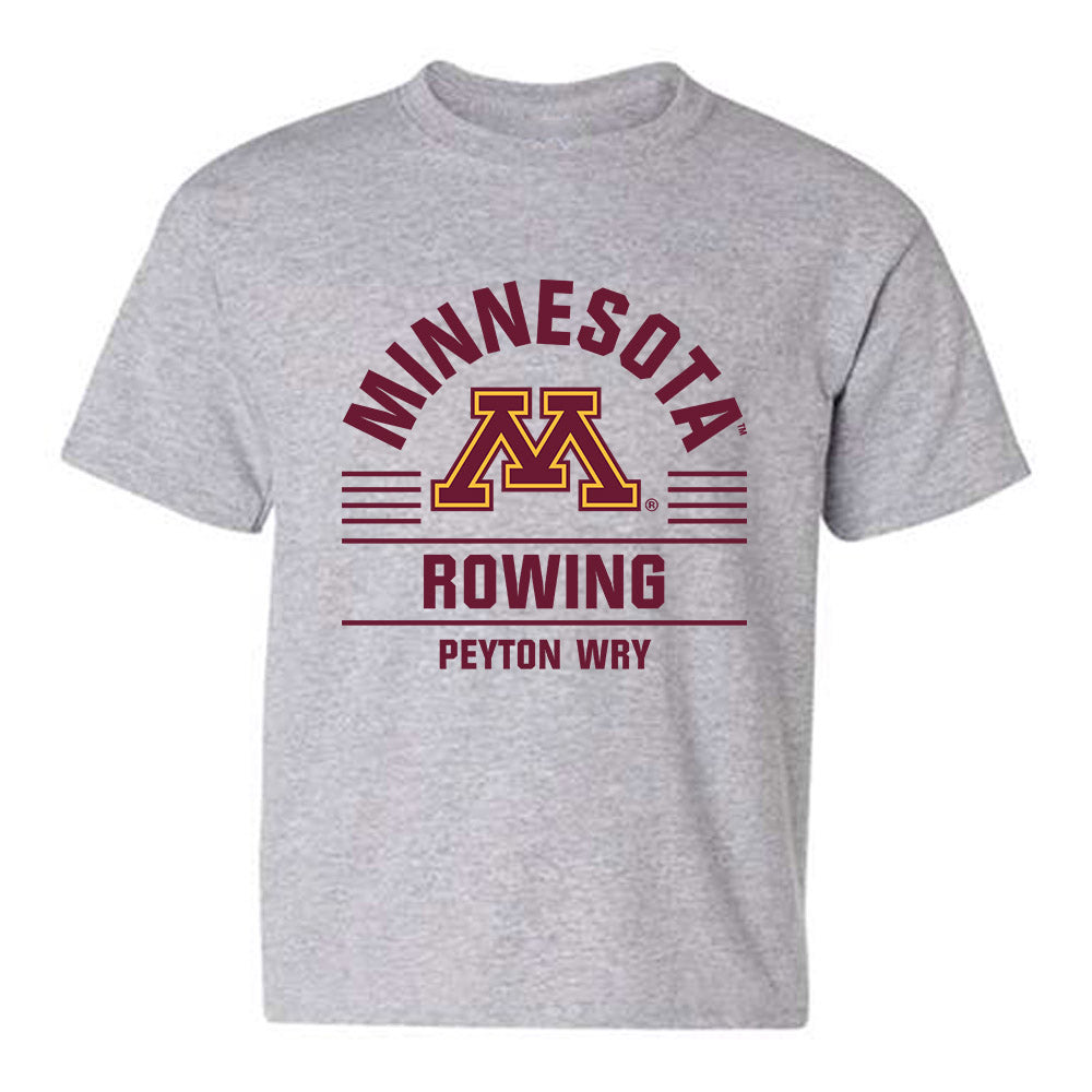 Minnesota - NCAA Women's Rowing : Peyton Wry - Classic Fashion Shersey Youth T-Shirt-0