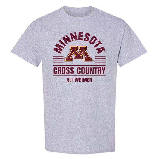 Minnesota - NCAA Women's Cross Country : Ali Weimer - Classic Fashion Shersey T-Shirt-0