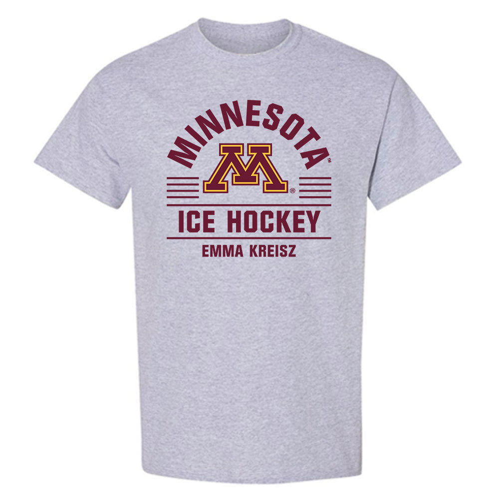 Minnesota - NCAA Women's Ice Hockey : Emma Kreisz - Classic Fashion Shersey T-Shirt-0