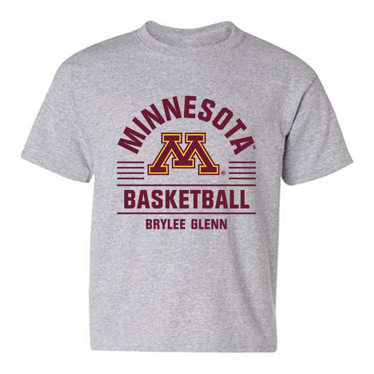 Minnesota - NCAA Women's Basketball : Brylee Glenn - Classic Fashion Shersey Youth T-Shirt-0