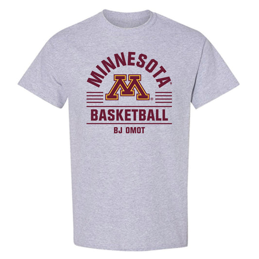 Minnesota - NCAA Men's Basketball : Bj Omot - Classic Fashion Shersey T-Shirt-0