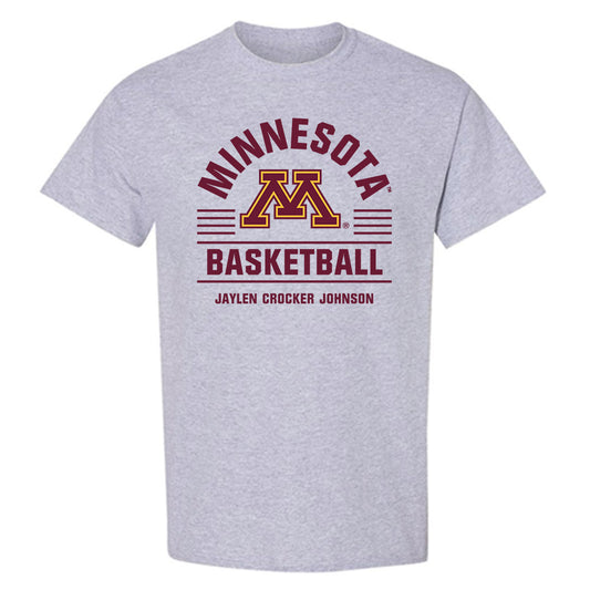 Minnesota - NCAA Men's Basketball : Jaylen Crocker johnson - Classic Fashion Shersey T-Shirt-0