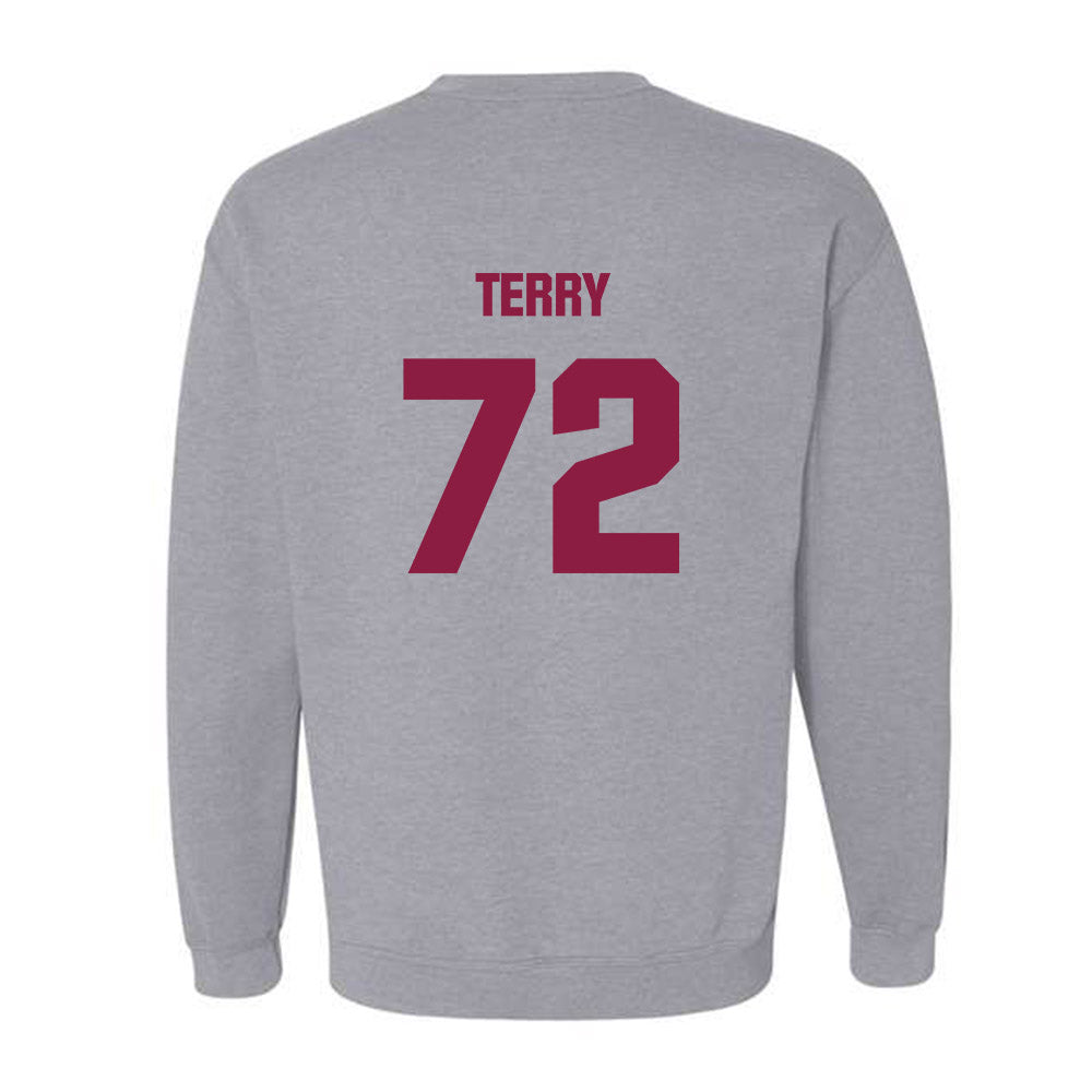 Virginia Tech - NCAA Football : Justin Terry - Classic Fashion Shersey Crewneck Sweatshirt-1