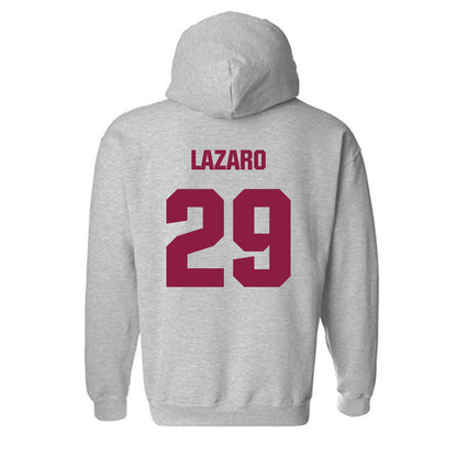 Virginia Tech - NCAA Baseball : Danny Lazaro - Classic Fashion Shersey Hooded Sweatshirt-1