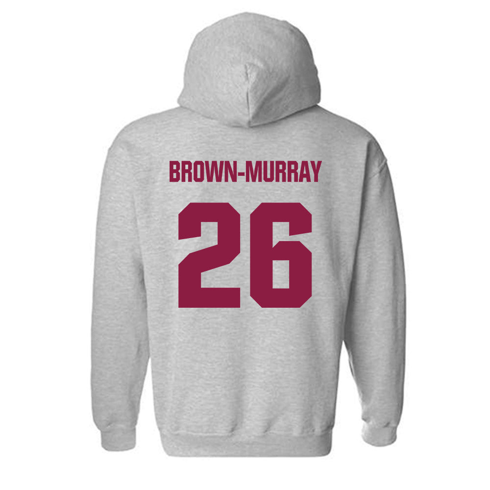 Virginia Tech - NCAA Football : Isaiah Brown-Murray - Classic Fashion Shersey Hooded Sweatshirt-1