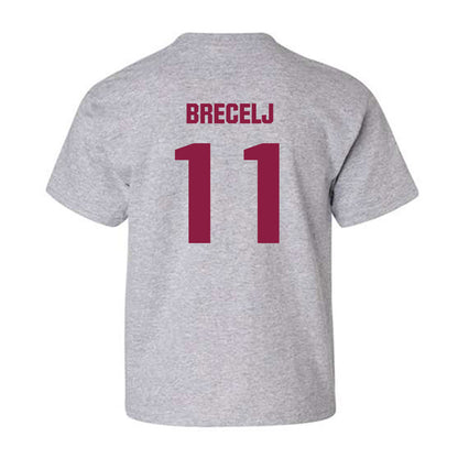 Virginia Tech - NCAA Women's Basketball : Spela Brecelj - Classic Fashion Shersey Youth T-Shirt-1