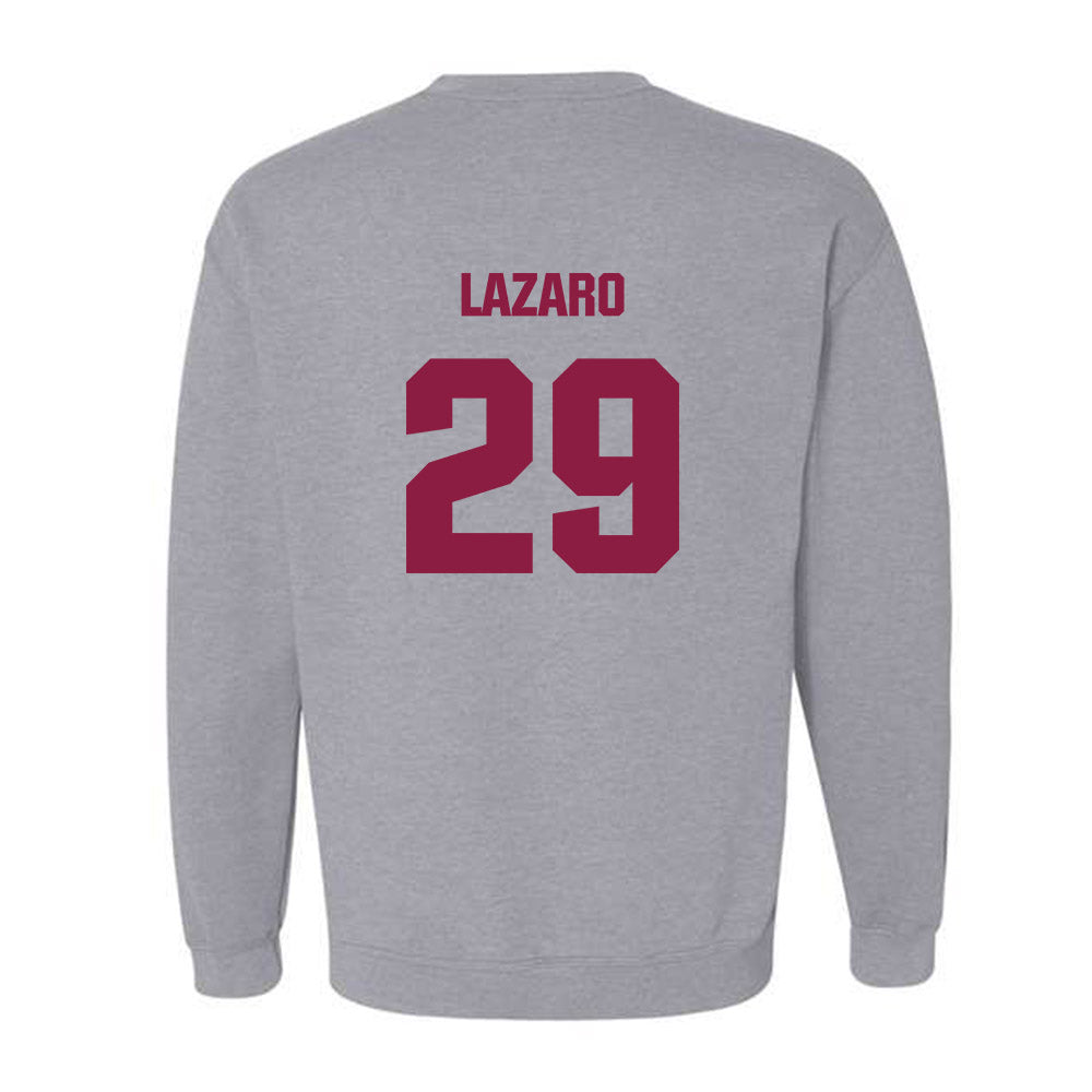 Virginia Tech - NCAA Baseball : Danny Lazaro - Classic Fashion Shersey Crewneck Sweatshirt-1