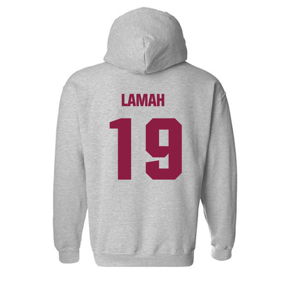 Virginia Tech - NCAA Football : Mathieu Lamah - Classic Fashion Shersey Hooded Sweatshirt-1