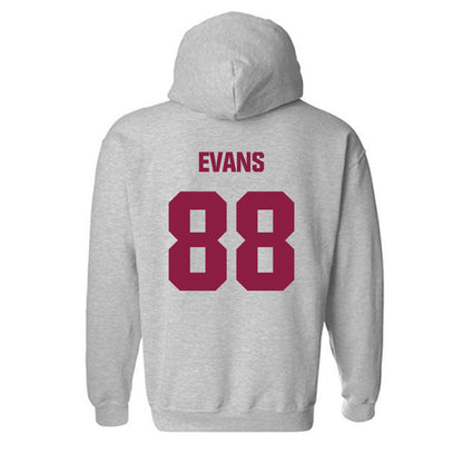 Virginia Tech - NCAA Football : Christian Evans - Classic Fashion Shersey Hooded Sweatshirt-1