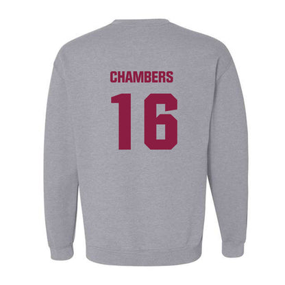 Virginia Tech - NCAA Football : Noah Chambers - Classic Fashion Shersey Crewneck Sweatshirt-1