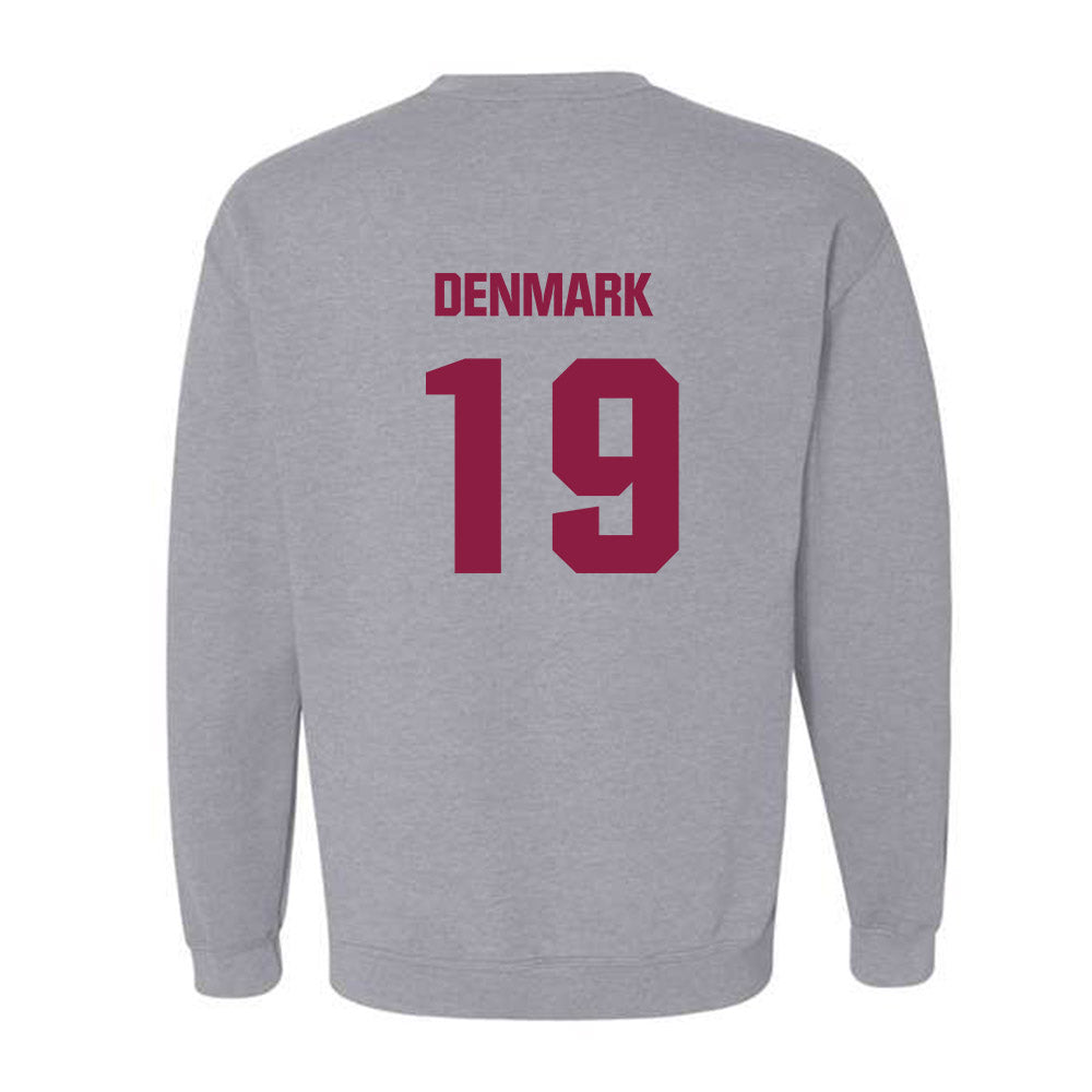 Virginia Tech - NCAA Football : Tyseer Denmark - Classic Fashion Shersey Crewneck Sweatshirt-1