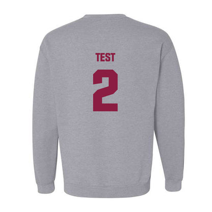 Virginia Tech - NCAA Baseball : Karthik Test - Classic Fashion Shersey Crewneck Sweatshirt-1