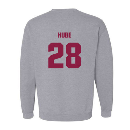 Virginia Tech - NCAA Football : Drew Hube - Classic Fashion Shersey Crewneck Sweatshirt-1