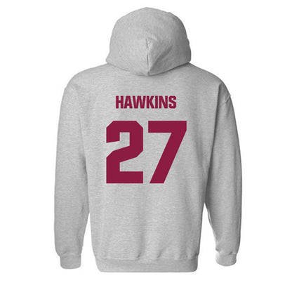 Virginia Tech - NCAA Football : Marcellous Hawkins - Classic Fashion Shersey Hooded Sweatshirt-1