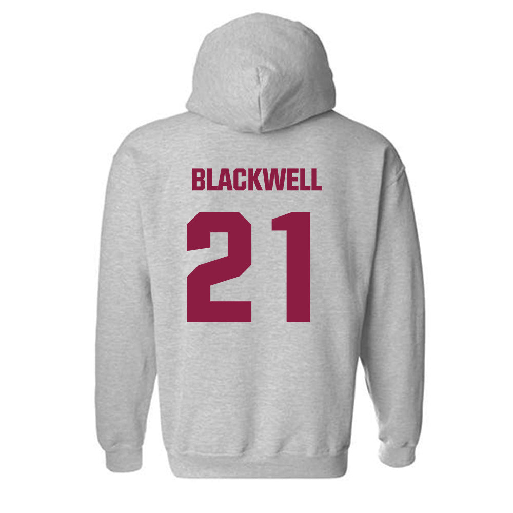 Virginia Tech - NCAA Softball : Lyla Blackwell - Classic Fashion Shersey Hooded Sweatshirt-1