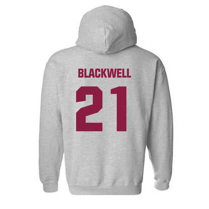 Virginia Tech - NCAA Softball : Lyla Blackwell - Classic Fashion Shersey Hooded Sweatshirt-1