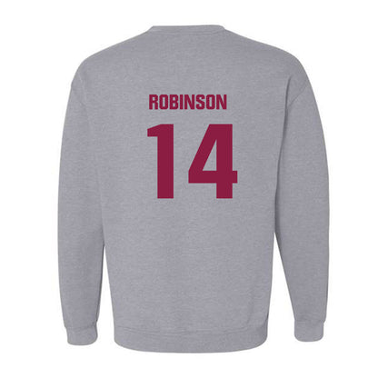 Virginia Tech - NCAA Football : Sheldon Robinson - Classic Fashion Shersey Crewneck Sweatshirt-1