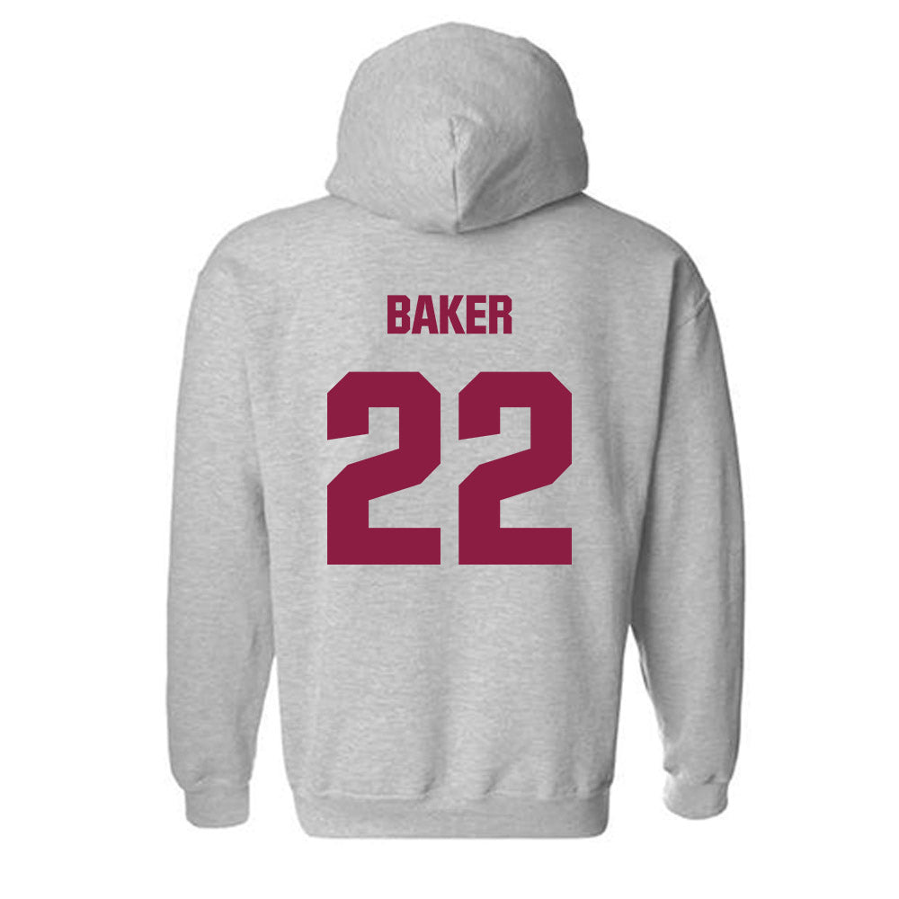 Virginia Tech - NCAA Football : Bryce Baker - Classic Fashion Shersey Hooded Sweatshirt-1