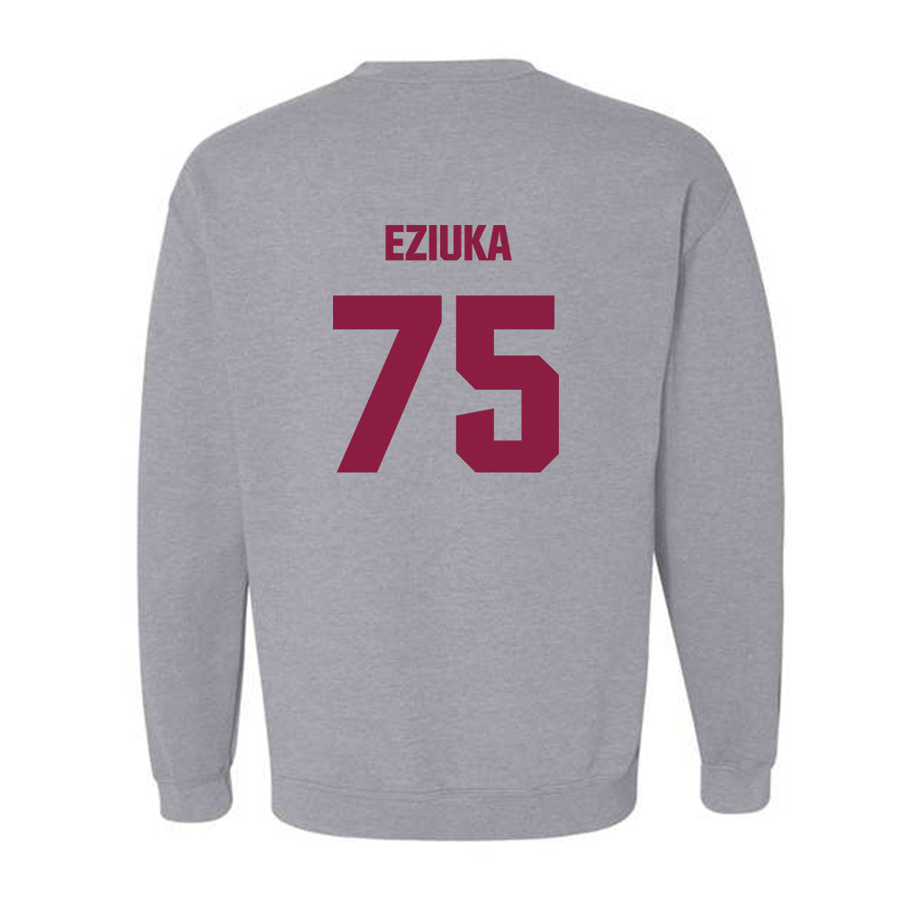 Virginia Tech - NCAA Football : Benjamin Eziuka - Classic Fashion Shersey Crewneck Sweatshirt-1